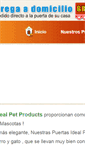 Mobile Screenshot of idealpetproductsmexico.com